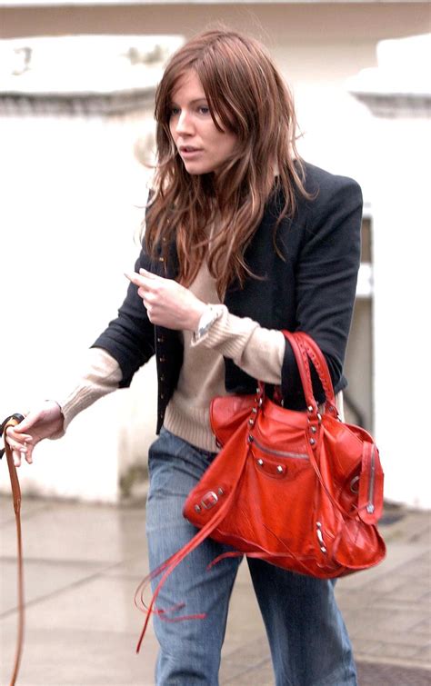 sienna miller balenciaga bag